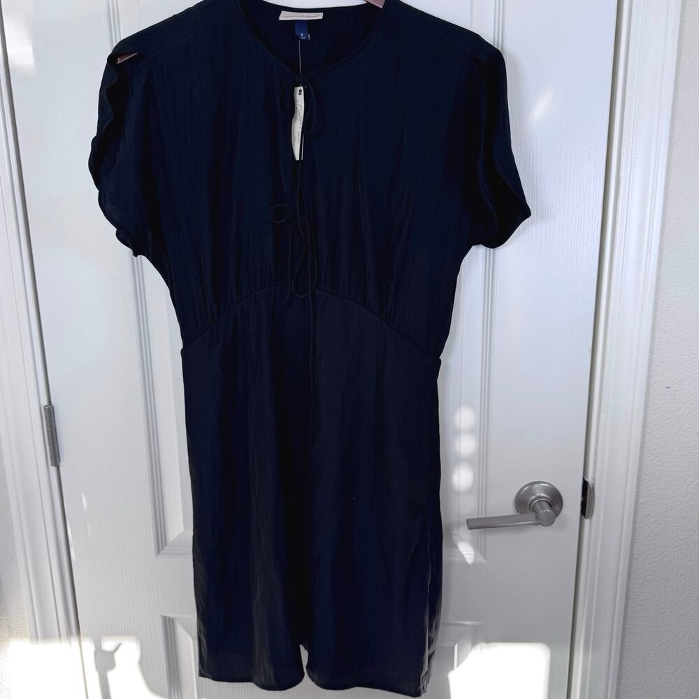 NWT Target Universal Thread Black Dress Peekaboo Front Pockets Lined Women’s M